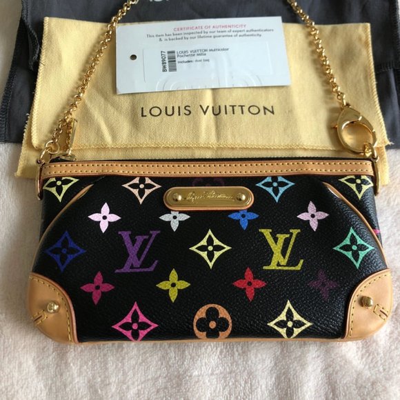 Louis Vuitton Handbags - Louis Vuitton Multicolore Noir Milla Clutch Bag